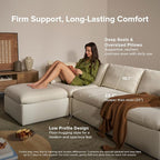mopio Oversized Modular Sectional Sofa - Image 3