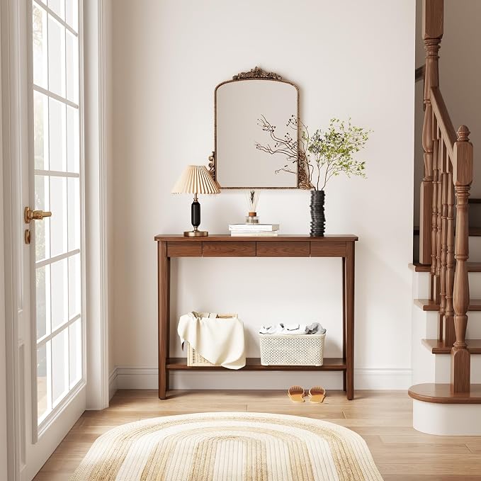 AQIMUELE Wood Console Table - Image 5