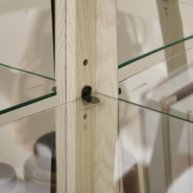 Glass Corner Display Cabinet - Image 6