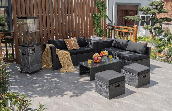 Tangkula 8 Pieces Patio Furniture Set - Image 9