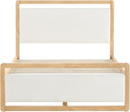 KISLOT 3 Pieces Bedroom Set, Wood Bed Frame - Image 8
