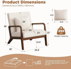 ELUCHANG Mid-Century Modern Chair, Accent Chair - Image 2