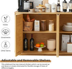 LKTART 64" Sideboard Buffet Cabinet - Image 5