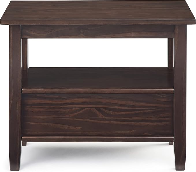 SIMPLIHOME Warm Shaker End Table - Image 10