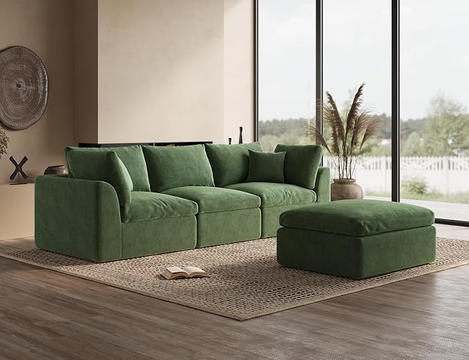 ohllob 110" Cloud Sectional Couches - Image 3