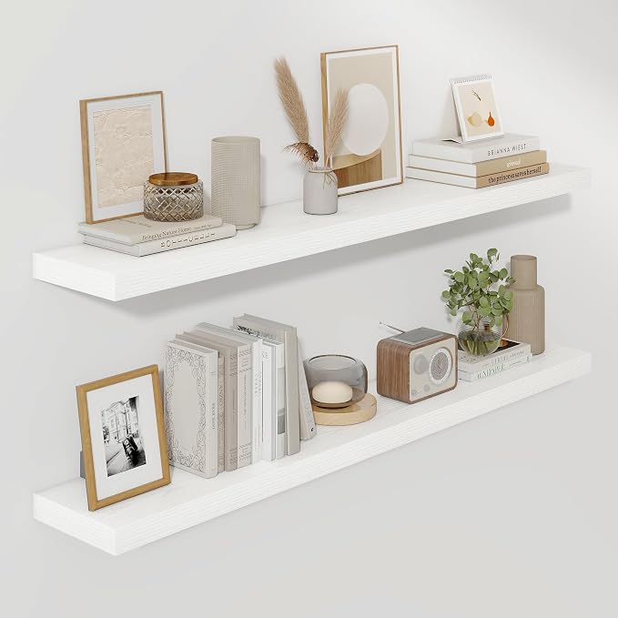 Fun Memories 55 Inch Floating Shelves by FunMemories