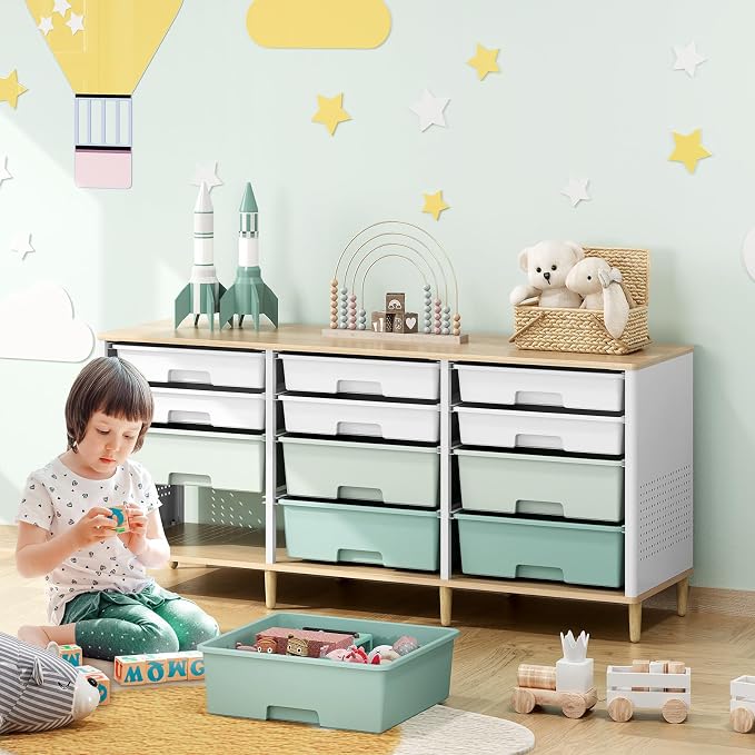 12 Drawers Storage Cabinet - Image 7