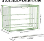Clear Green Acrylic Figure Display Case - Image 6