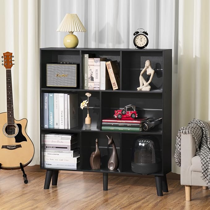 YAHARBO 8 Cube Bookshelf, 3 Tier Bookcase - Image 5