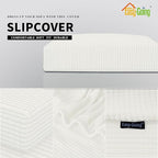 Easy-Going Stretch 1 Piece Oversized Couch Cushion Cover - Image 3