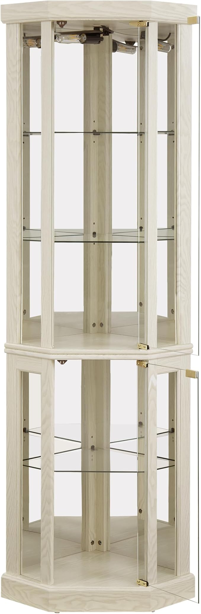Glass Corner Display Cabinet - Image 9