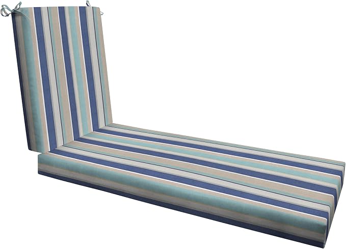 Honeycomb Outdoor Chaise Lounge Cushion by Honeycomb