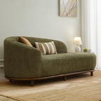 Christopher Knight Home Bouclé Chaise Lounge Sofa Mid Century Modern - Image 7