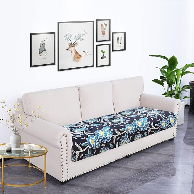 Printed Couch Cushion Covers, Sofa Covers Washable - Image 5