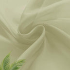 SpaceDresser Basic Rod Pocket Sheer Voile Window Curtain Panels Sage Green 1 - Image 5