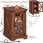 Joaxswe Narrow Night Stand Set 2 - Image 3