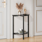 Vagusicc Side Table, Small End Table, 2 Tier Couch Side Tables, Small Round - Image 4