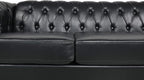 LEVNARY Chesterfield Sofa, Classic Tufted Upholstered Leather Couch, Modern 3 - Image 5