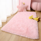 Chicrug Soft Runner Rug for Bedroom Living Room Plush Fluffy Rugs 2x4 | Shag - Image 5