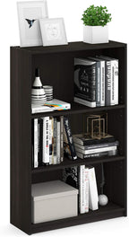 Furinno JAYA Book Shelf, 3-Tier Bookshelf, Bookcase by Furinno-FitsYourSpaceFitsYourBudget