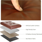 BelugaHelper Storage Ottoman Foot Rest Stool. Folding Ottoman - Image 6