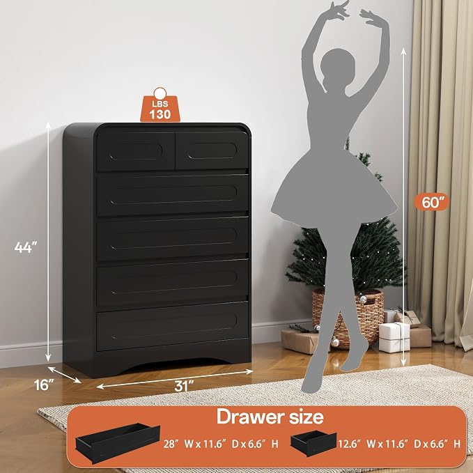 3 Piece Bedroom Set, Dresser and Nightstand Sets - Image 4