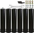 11 Inch Metal Adjustable Bed Base Frame Leg Replacement Heavy Duty Extra Height by Unknown