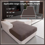 OHSIO Sectional Couch Covers, Wear Resistant Stretch Sofa Covers Washable Soft - Image 2