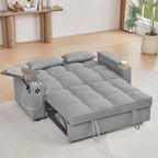 hansones 65'' 3-in-1 Folding Convertible Sofa Bed, Queen Size Pullout Sofa - Image 5