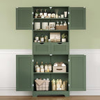 Iwell 58" H Tall Bathroom Storage Cabinet - Image 7