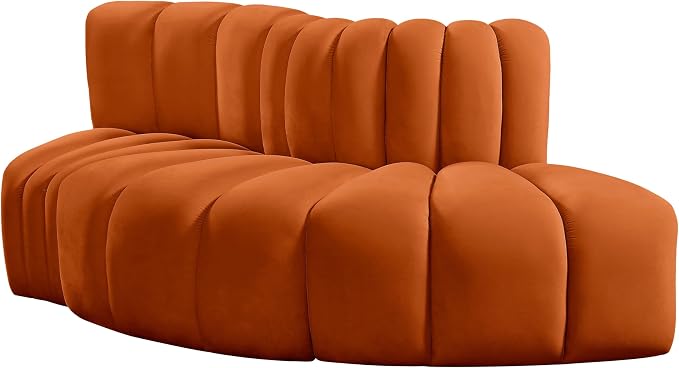 Meridian Furniture 103Cognac-S3E Arc Collection Modern | Contemporary Modular - Image 7