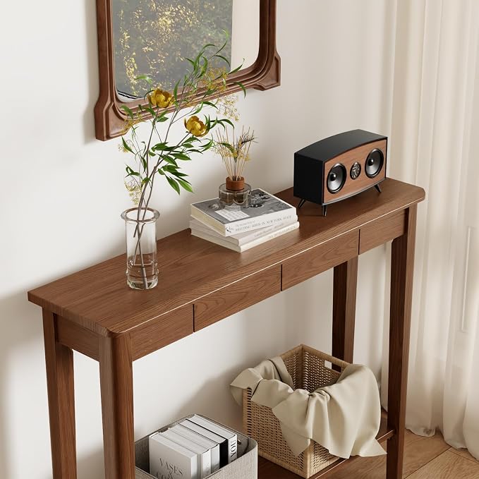 AQIMUELE Wood Console Table - Image 6