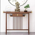 Traditional Chinese Style Solid Wood Console Table - Image 4