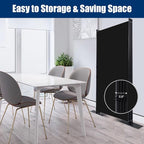 Room Divider 6FT Portable Room Dividers and Folding Privacy Screens, 4 Panel - Image 4
