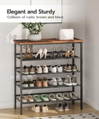 HOOBRO Shoe Rack for Entryway, 5-Tier Shoe Organizer - Image 7