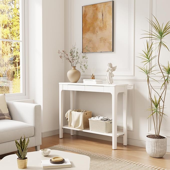 AQIMUELE Wood Console Table - Image 7