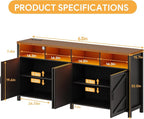knoworld 63'' Buffet Sideboard - Image 2