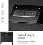 HULALA HOME Farmhouse End Table - Image 4