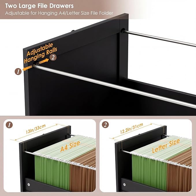 HIFIT 72'' Tall File Bookcase - Image 6