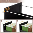 HIFIT 72'' Tall File Bookcase - Image 6