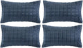 Fancy Homi 4 Packs Decorative Throw Pillow Covers by Fancy+Homi