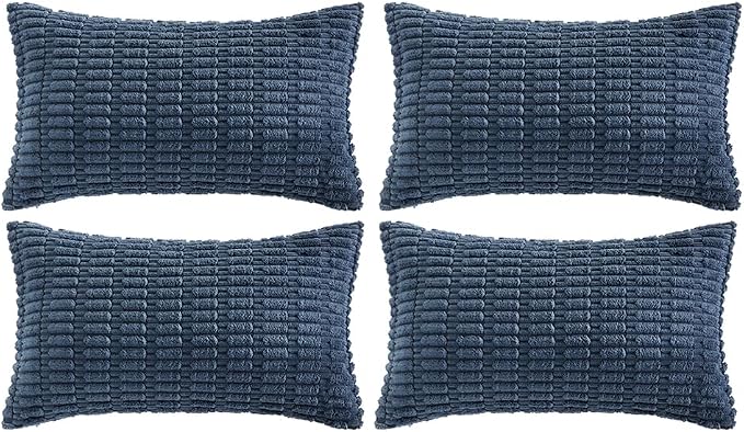 Fancy Homi 4 Packs Decorative Throw Pillow Covers by Fancy+Homi