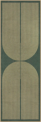 Lahome Enfys Modern Rainbow Easy Jute Entryway Runner Rug, Washable Carpet - Image 8