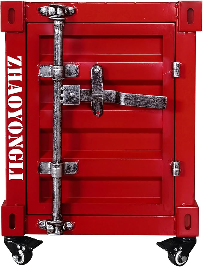 ZHAOYONGLI-End Tables Industrial Nightstand Table, New by ZHAOYONGLI-EndTables