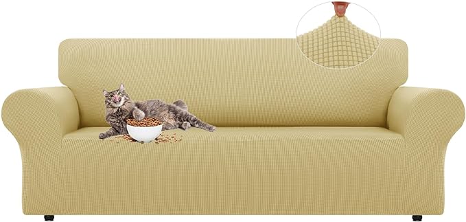 LURKA Stretch Sofa Slipcovers 1 Piece Couch Covers by LURKA