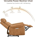 KISLOT Leather Recliner Chair Set of 2, Wall Hugger RV Recliners - Image 5