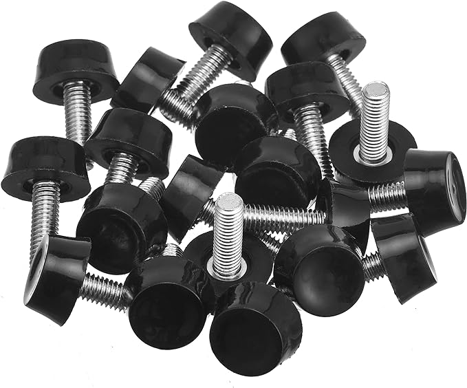 M6 Thread Adjustable Furniture Levelers Screw in Threaded  , by EZALOR