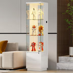 HNEBC Corner Glass Display Cabinet by HNEBC