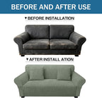 Loveseat Slipcover with 2 Pillow Cover - Image 8