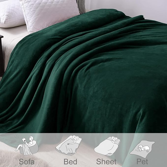 Exclusivo Mezcla Soft Large Fleece Throw Blanket - Image 4